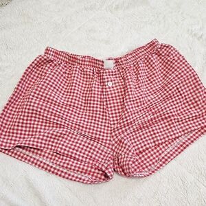 Gingham Boxer Shorts